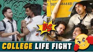 COLLEGE LIFE FIGHT | HARSH BENIWAL AND ROUND2HELL.