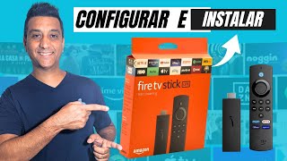 Como INSTALAR Fire Tv Stick da Amazon e Configurar pela primera vez