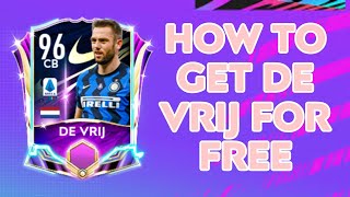 HOW TO GET TOTS DE VRIJ FOR FREE || HOW TO COMPLETE TOTS DE VRIJ SBC.