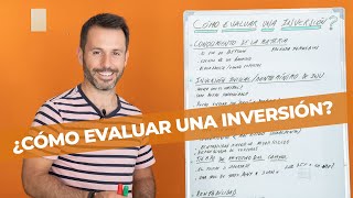 ¿Cómo #evaluar un #negocio? (Miralo antes de #inveritr !!!)