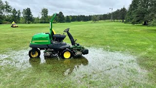 Golf Course VLOG: FLOODED GOLF COURSE!