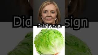 Liz Truss VS Lettuce #shorts