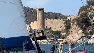 Sailing up the Costa Brava