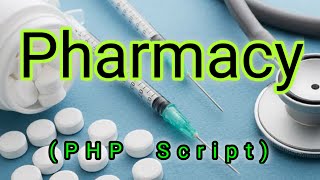 Readymade Pharmacy Website / Medical Store Script