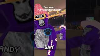 Bro went YEEHHOOHOOHOOO #gorillatag #fypシ゚viral #gorillatagfun #funnyshorts #vr #gtag #shorts