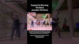 Fastest Way To Burn Fat| Stubborn Belly Fat Workout| Aerobics Exercise #exercise #shorts #dance #fyp