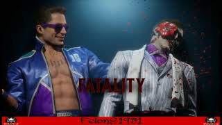 Mortal Kombat 11 - Johnny Cage Fatalities & Friendship