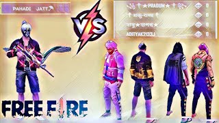 LORD BEERUS || ONE MAN ARMY || TEAM DBZ ||1VS4|| #INSANEGAMEPLAY #FREEFIRE #BOOYAH #1VS4