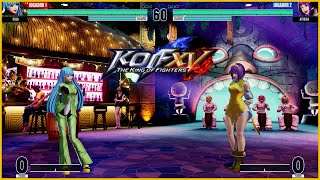 The King of Fighters XV - Kula vs Athena Gameplay