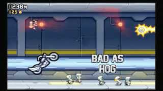 Playing Jetpack Joyride on PS3!