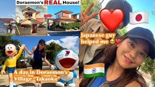 VISITING DORAEMON VILLAGE, SHOCKING EXPERIENCE 😳🥶 JAPAN 🇯🇵 INDIAN GIRL IN DORAEMON VILLAGE