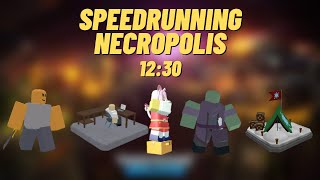 SPEEDRUNNING NECROPOLIS | Tower Defense Simulator