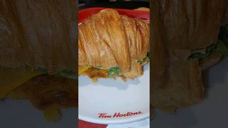 #shorts Tim Hortons Select CityWalk #review #croissant #frenchvanilla #timbits #paneertikkawrap 🥐😋