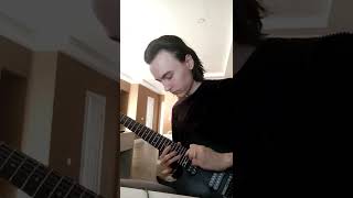 new riff #shorts #ibanez7string #7string #djent2022 #2022 #progressivemetal2022 #trend #tiktok