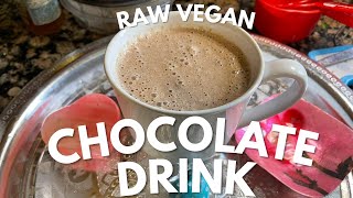 Quick Chocolate/Mocha Raw Vegan Drink Recipe