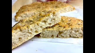 FOCACCIA FÁCIL Y DELICIOSA