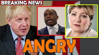 LAMMY CAUSES ANGER ERUPT IN BRITAIN - BORIS IMMEDIATELY DRAFTS CODE OF CONDUCT LABOR PARTY STUNNED