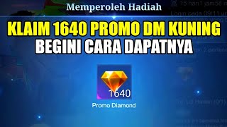 CARA MENDAPATKAN PROMO DIAMOND KUNING 2023 - MOBILE LEGENDS