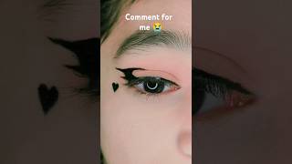 How to do easy Spider eyeliner look 🥰 #shorts #eyeliner #makeup