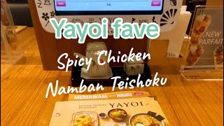 Yayoi favorite, Spicy Chicken Namban