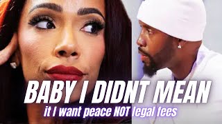 Erica Mena Stops Dragging Safaree From Here To Jamaica While He Begs Her To Lower His Child Support