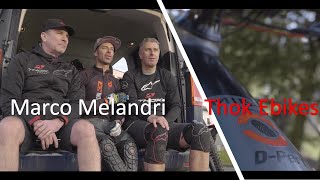 Marco Melandri su Thok E-Bikes