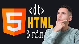 Etiqueta DT en HTML: Qué es y Cómo funciona (con Ejemplo)