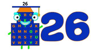 Meet alphanumber numberblock 26