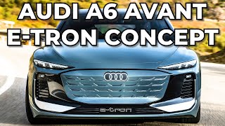 2022 Audi A6 Avant e-tron concept - Вождение!