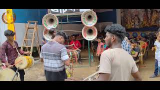 KATWA DURGA PUJA 2K24 || SHREYA BHANGRA DHOL || SONG :- TAKA CHAI TAKA CHAI ✨️📸 || PRATIBAD CLUB ||