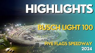 HIGHLIGHTS: NASCAR Stars Race! | Busch Light 100 | Five Flags Speedway