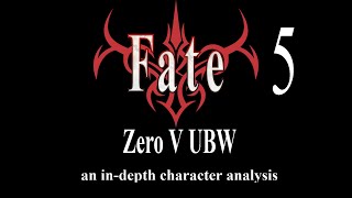 Fate - Zero V Unlimited Blade Works Pt5: Kirei Kotomine