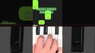 Olympic Anthem by John Williams #easypiano #johnwilliams #piano