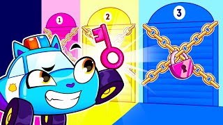 Smart Car Garage Adventure: I Lost My Color! 🚨 Secret Room Escape 🚨 Kids Songs by Baby Cars