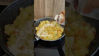 How to make best Potato Recepie easy and healthy & Chicken Steak with Bread Crumbs #shorts #viral