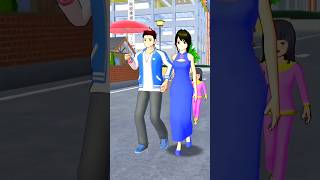 Ami harus pergi bersama Baba#sakuraschoolsimulator #youtubeshorts #sakura #funnyshorts #games