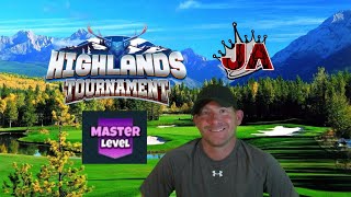 Golf Clash - Highlands Tournament - Master Weekend Round(Main)