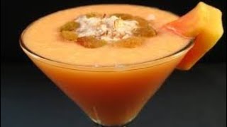 Papaya shake recipe | Papaya shake with milk | Papaya smoothie | Tasty Beverages | Damini's Kitchen