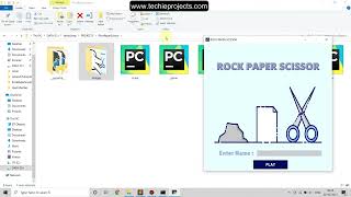 Rock Paper Scissors Game in Python | Pygame Tutorial for Beginners