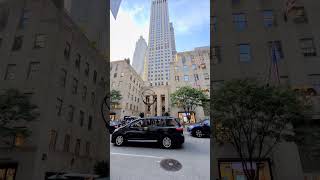 New York City 4 years ago • Rockefeller Center from 5th Avenue • September 25 2021 5pm