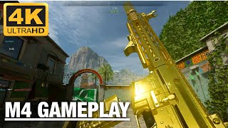 Call of Duty Modern Warfare 2 Multiplayer M4 Chopper Gunner Gameplay 4K