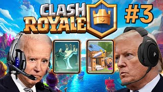 US Presidents Play Clash Royale 3