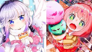 Kanna Kamui || Anya Forger || EDIT || Collab || Paro || Happy Late Anniversary @princesssuiren3433