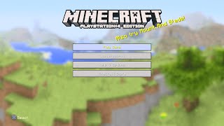 Minecraft PlayStation 4 Edition - Tu19 Gameplay 2023