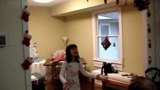 Elizabeth Hughes sings, 9 years old, sings "Everything's Coming Up Roses" from Gypsy, Dec 20, 2011