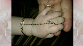 Beautiful bracelet with ring for baby girl // Bracelet chain for kids #short #bracelet