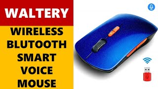 Waltery Bluetooth Smart Mouse Voice Typing Searching and Translation 28 Languages