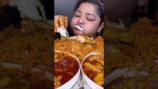 ASMR eating mutton fat curry and 2 whole chicken , extra gravy muckbang