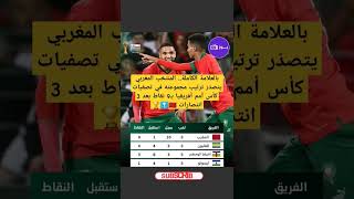 المنتخب المغربي يتصدّر ترتيب مجموعته في تصفيات كأس أمم أفريقيا بـ9 نقاط بعد 3 انتصارات