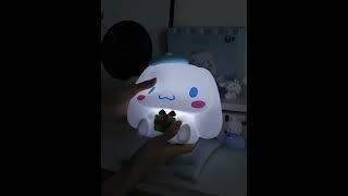 New Anime Sanrio Cinnamoroll Nightlight Bedroom Bed Sleeping Pat Eye Protection Soft Light Table